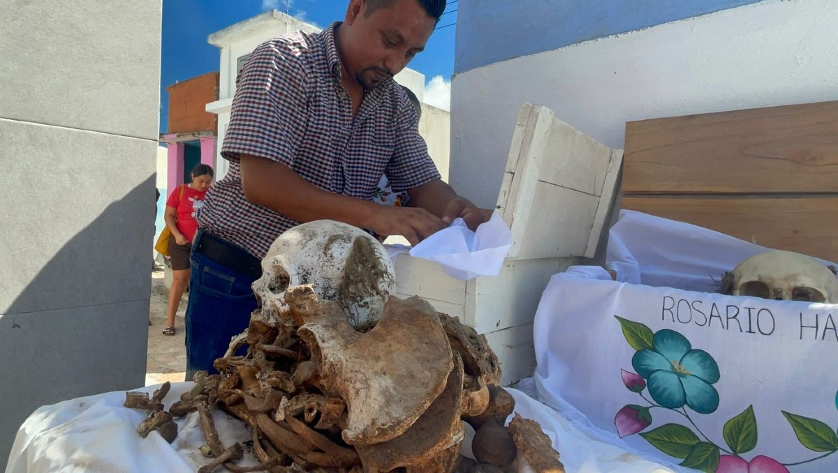 Los habitantes de Hecelchakán, Campeche relatan a todos los visitantes la historia detrás de la tradición. |
