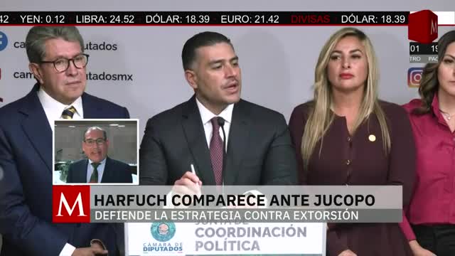 Harfurch viajará a Michoacán para resolver las extorsiones | Pedro Gamboa, 27 de octubre de 2025