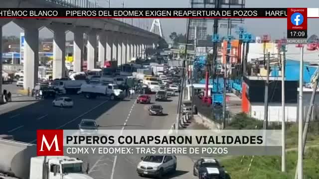 Piperos colapsan vialidades de la CdMx y EdoMex | Jaime Núñez, 27 de octubre de 2025