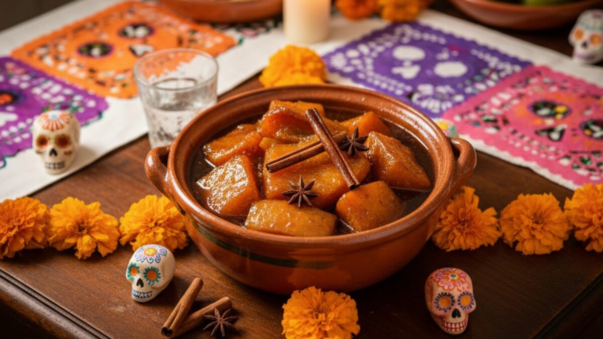 Prepara calabaza en tacha para Día de Muertos | IA DISCOVER