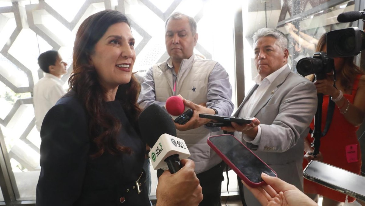 La presidenta de la Cámara de Diputados, Kenia López Rabadán. | Especial
