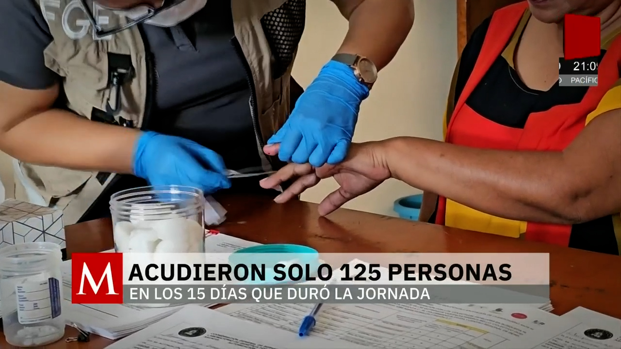 Realizan toma de muestras biológicas en Guerrero para identificar a desaparecidos