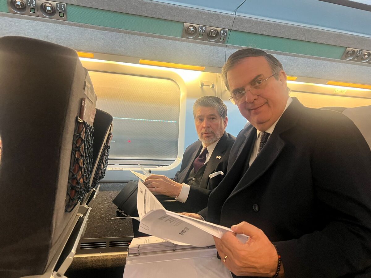 La agenda de Ebrard también incluye encuentros de trabajo con directivos de empresas globales. | Especial