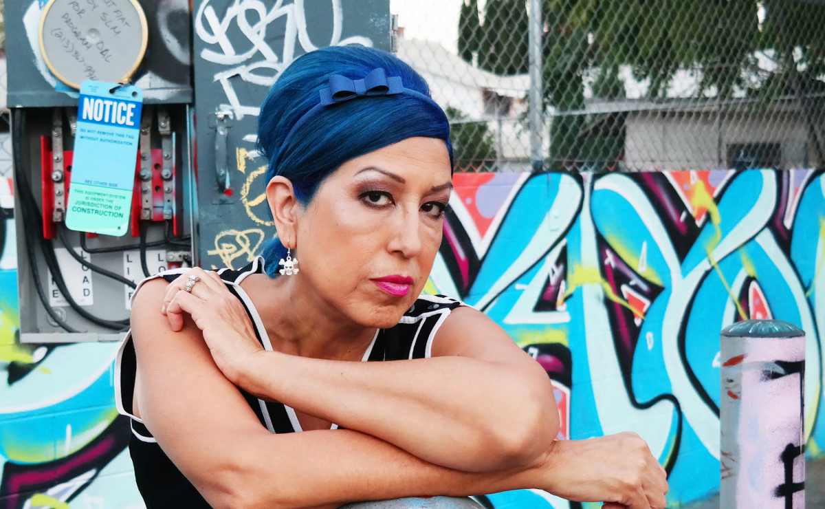 Alice Bag, cantante de punk rock. (Foto: @artdrunkpunk)