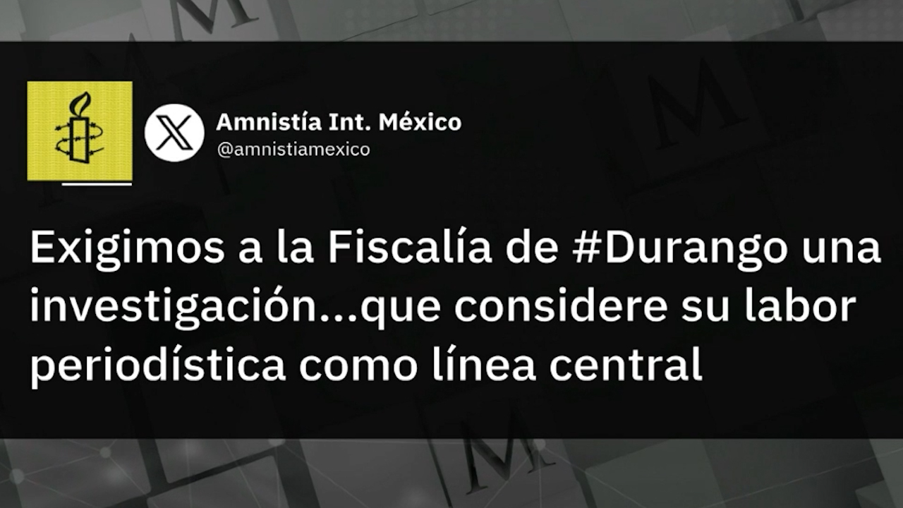 Amnistía Internacional exige investigación exhaustiva e imparcial por asesinato de Miguel Ángel Beltrán