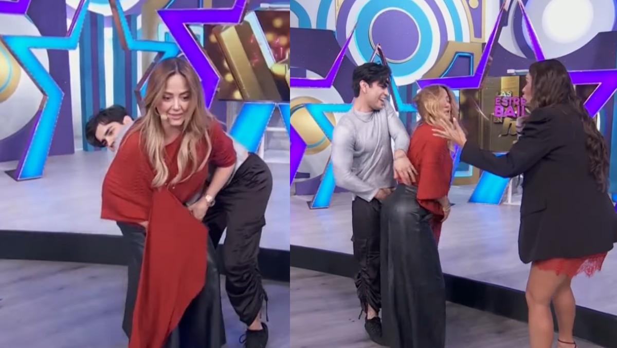 Andrea Legarreta y Aaron Mercury. | Programa Hoy.