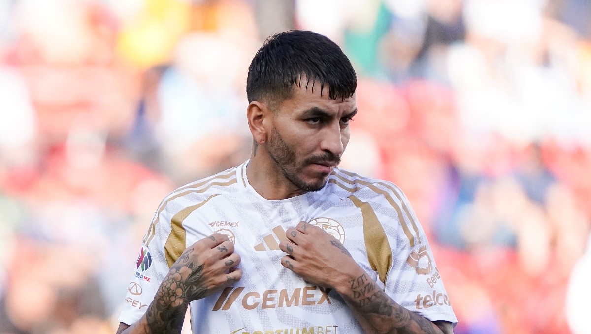 Ángel Correa no entrena al parejo con Tigres de cara al Clásico Regio (Imago7)