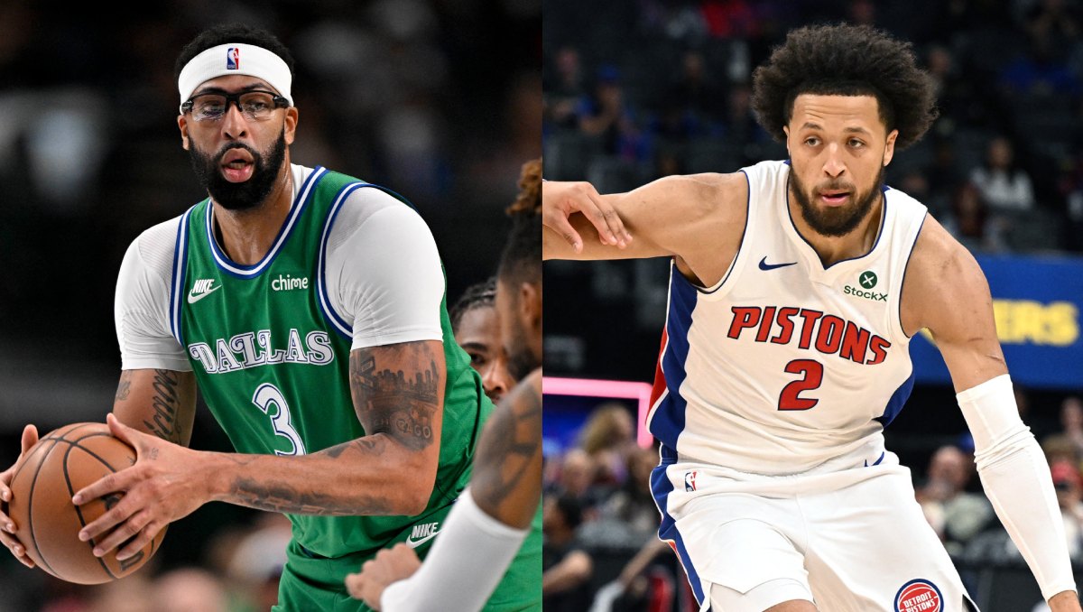 Anthony Davis, de Mavericks, y Cade Cunningham, de Pistons, estarán en el juego de NBA en México (Reuters)