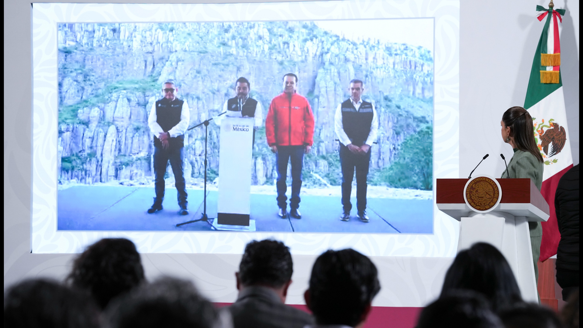 Dan banderazo a la construcción de la presa Tunal II en Durango