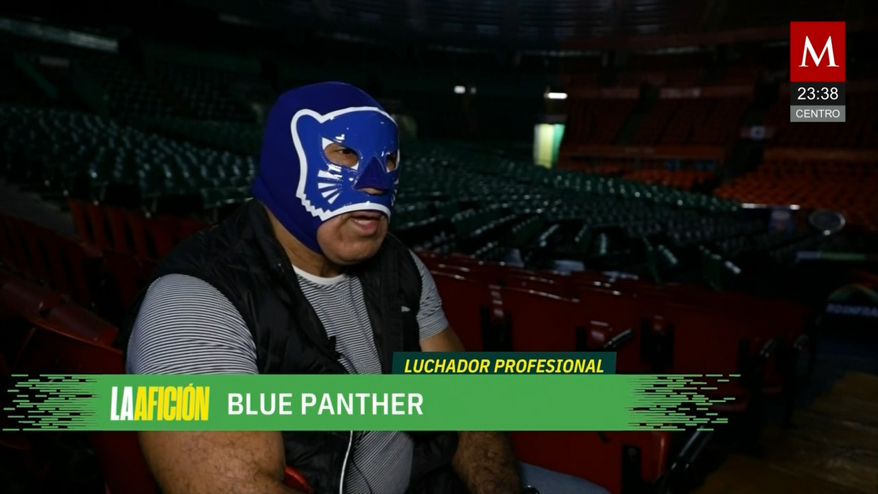 Blue Panther, un luchado que comparte la lucha con sus hijos | La otra visión del deporte