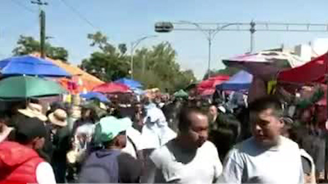Fieles celebran a San Judas Tadeo en la Ciudad de México