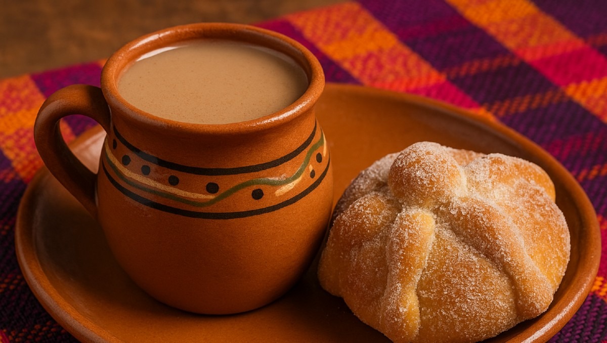 Esta es la forma de hacer atole de pan de muerto | IA Discover MILENIO