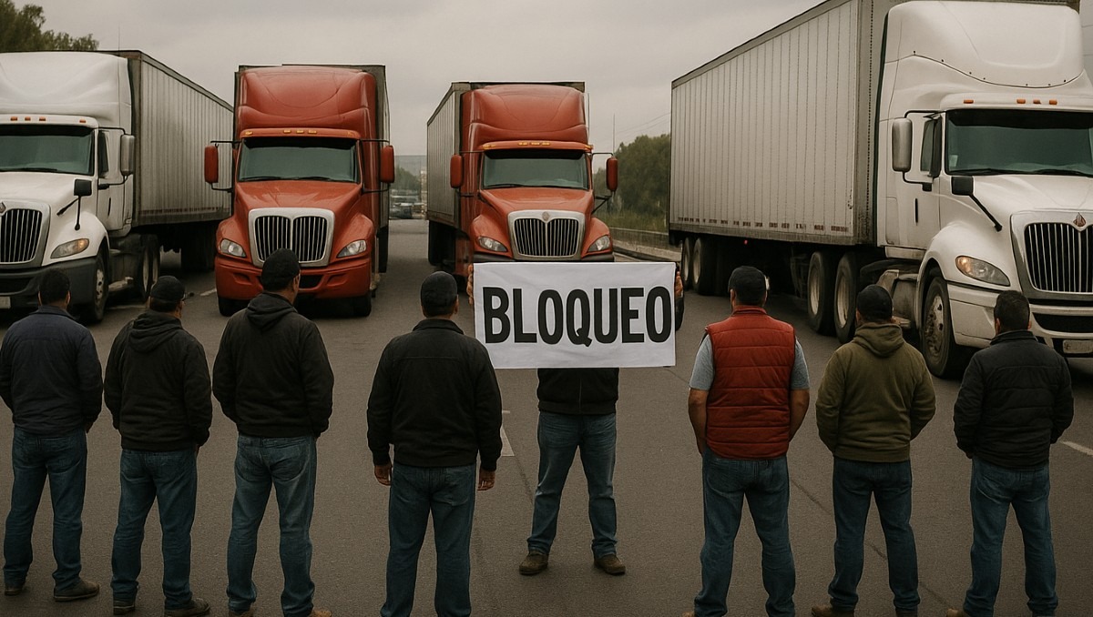 A esta hora comenzará el megabloqueo de transportistas el 29 de octubre | IA Discover MILENIO