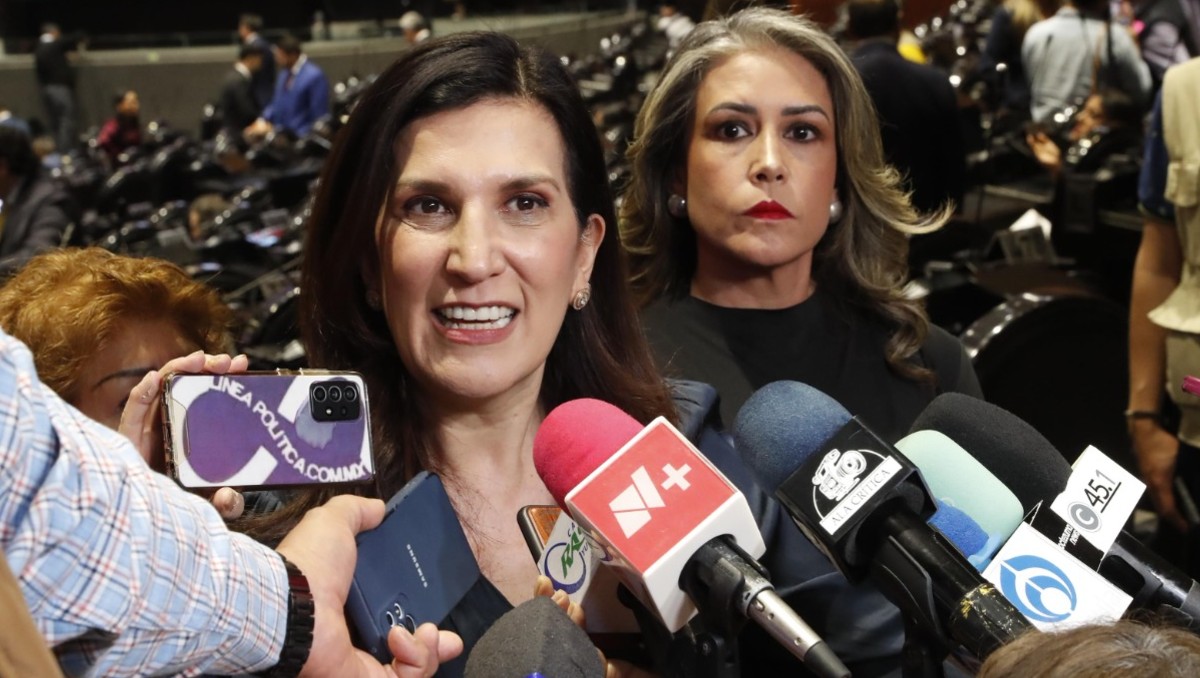 Kenia López, presidenta de la Mesa Directiva de la Cámara de Diputados. | Foto: Especial