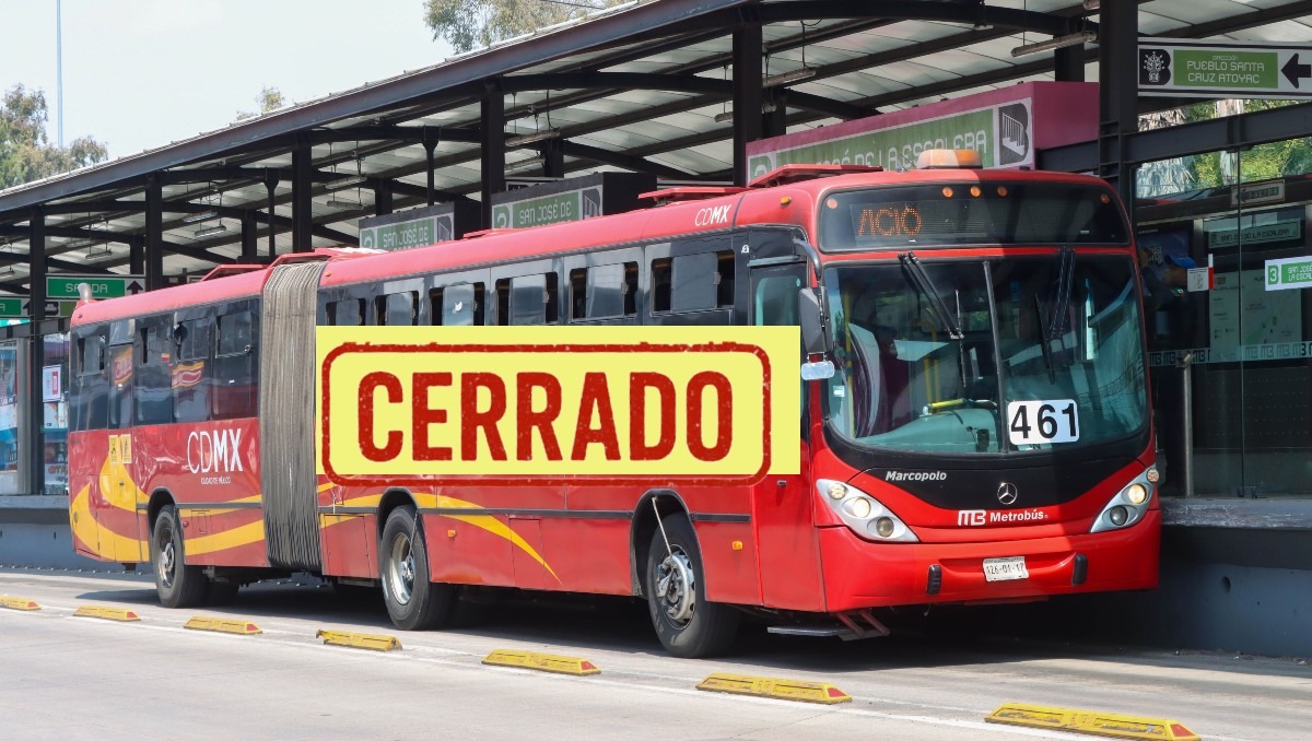 El Metrobús de la CdMx suspenderá servicio por más de 5 horas | IA DISCOVER