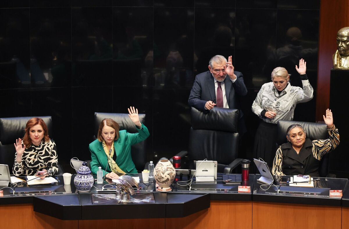 El pleno del Senado realizó la votación para aprobar las reformas este martes. | Cuartoscuro