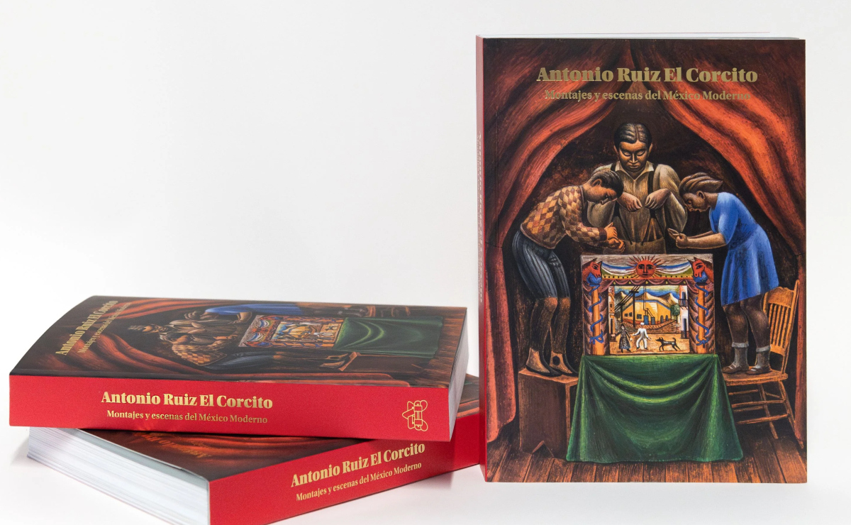 Portada del libro 'Antonio Ruiz. El Corcito. Montajes y escenas del México moderno'. (Foto: Museo Amparo)