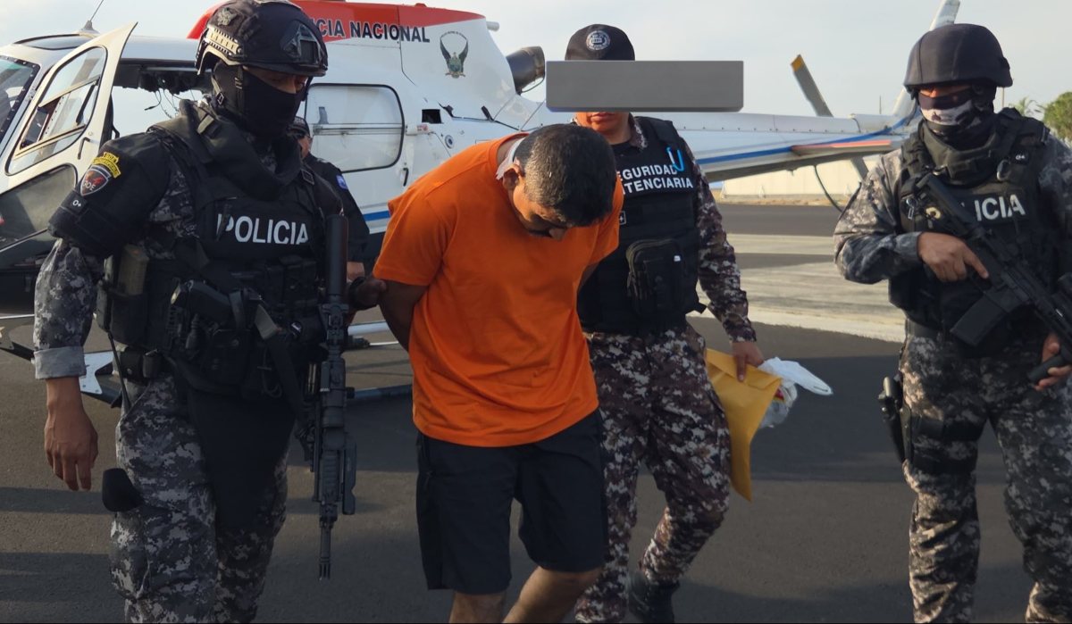 'El Tunco' fue detenido por agentes de la Policía ecuatoriana | Ministerio del Interior de Ecuador