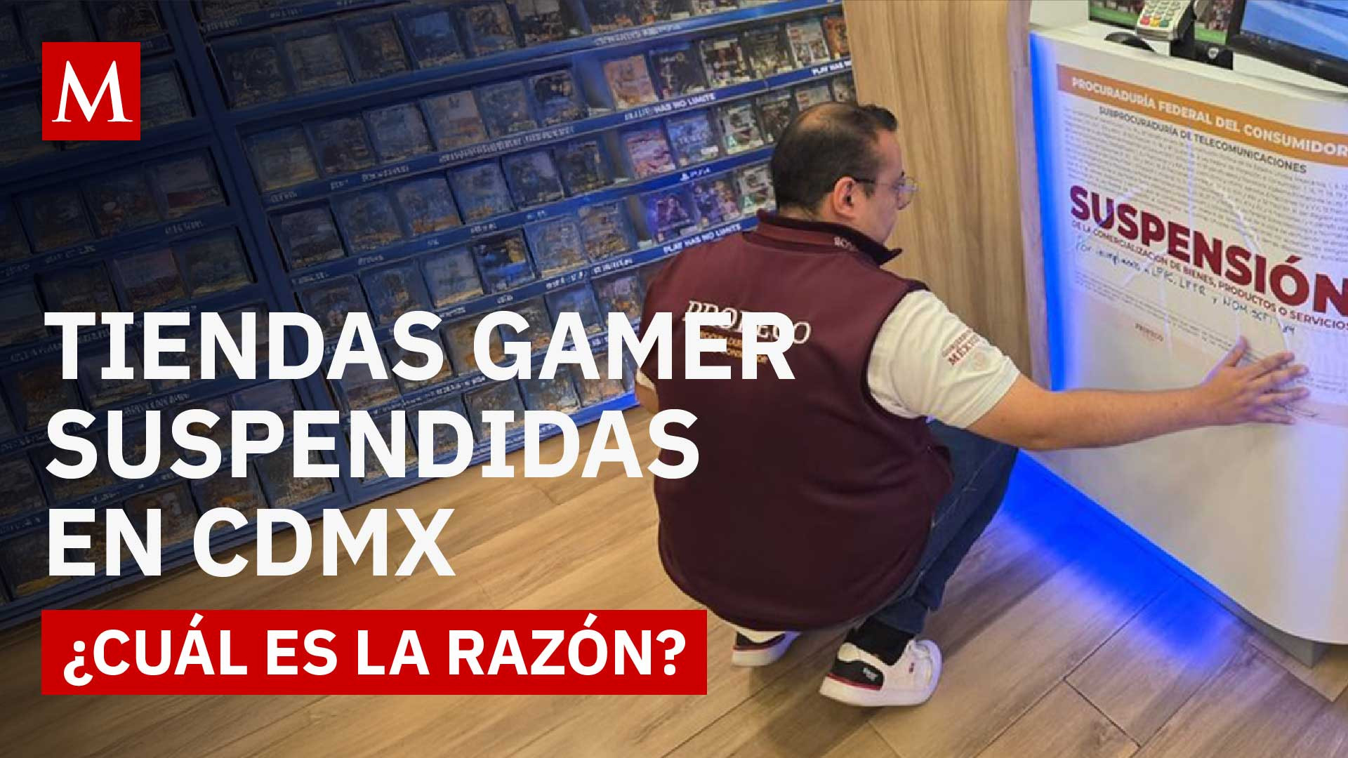 Videojuegos en pausa: Profeco congela operaciones en tiendas de Gameplanet