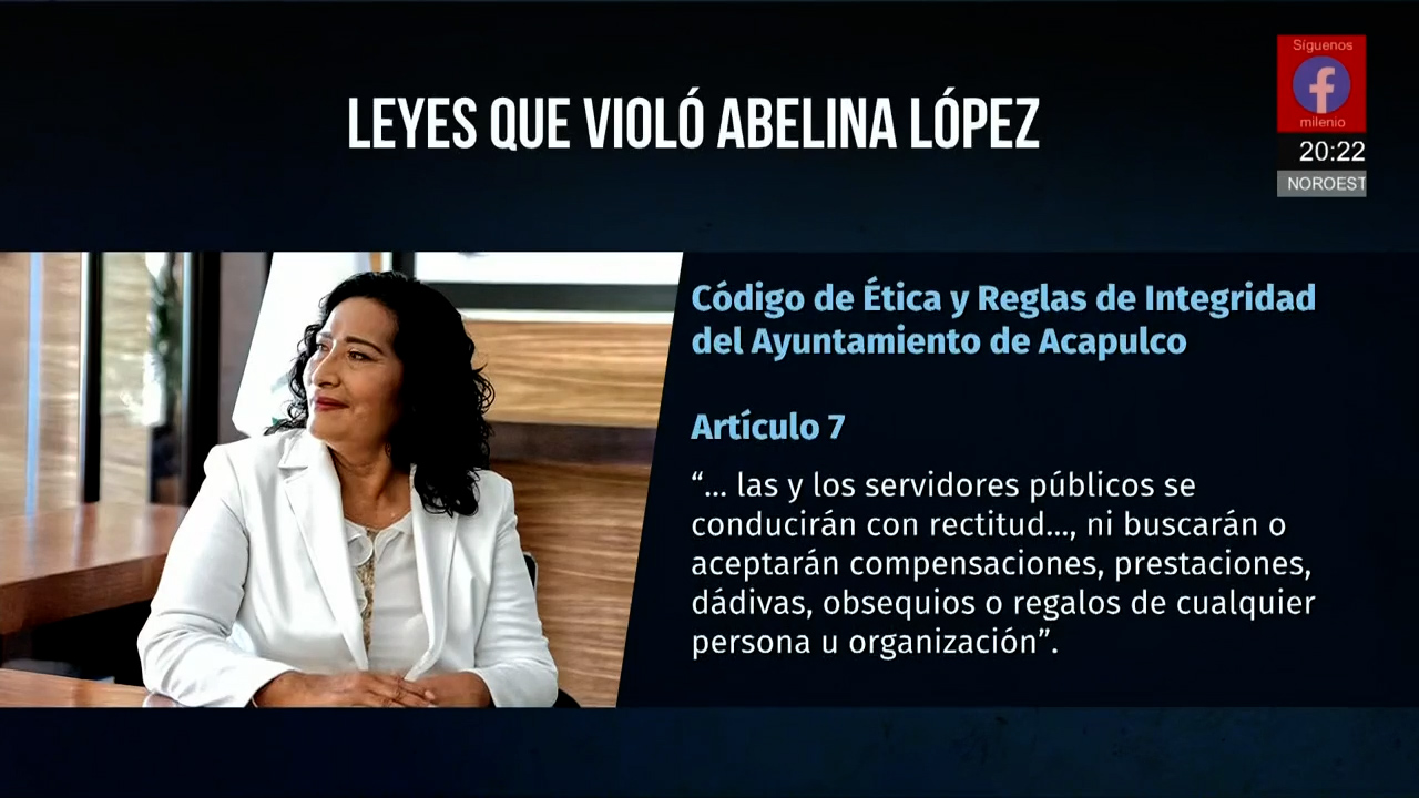 Alcaldesa de Acapulco incumple leyes al usar collar de lujo