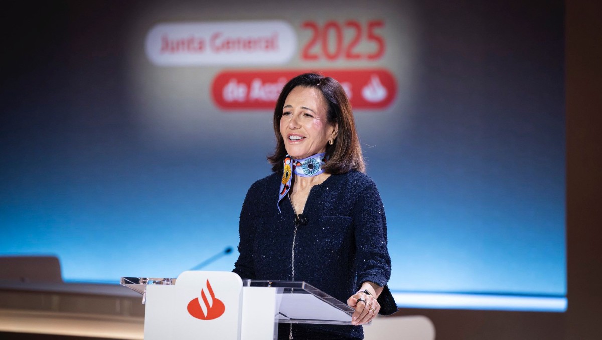 Ana Botín, presidenta de Banco Santander. Foto: Especial