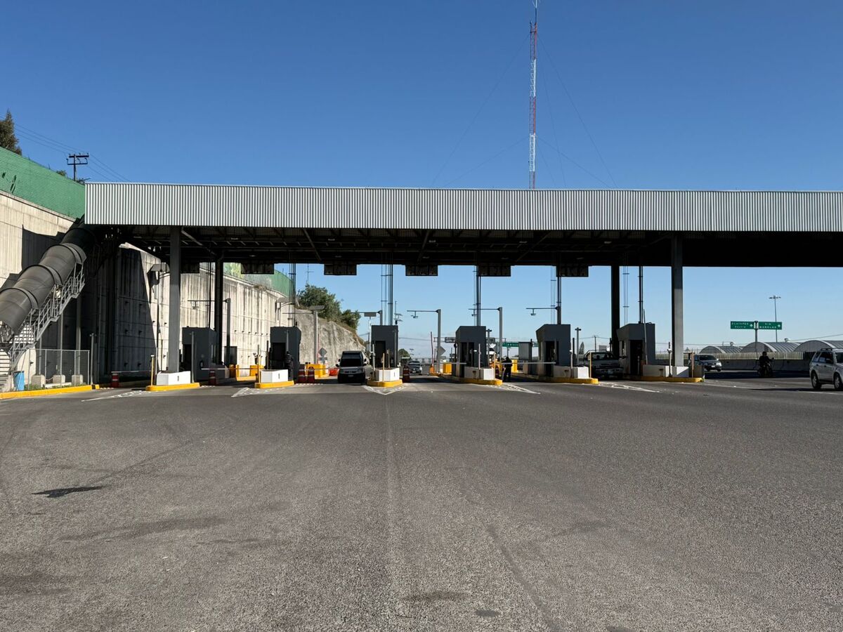 Autopista México-Pachuca sin presencia de manifestantes. Foto: (Lauro Galicia)