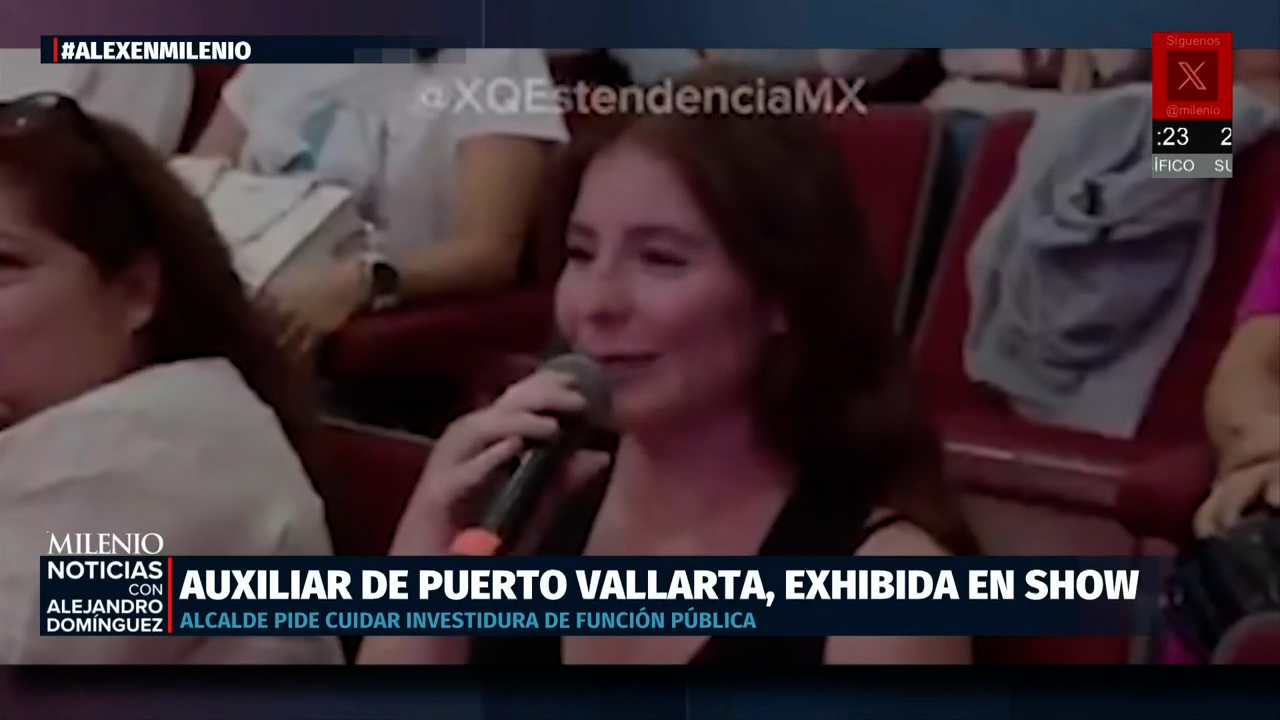 Auxiliar de Puerto Vallarta admite no conocer sus funciones en show de comedia