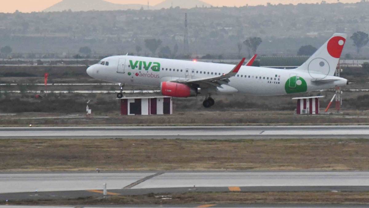 La cancelación de vuelos desde el AIFA hacia Estados Unidos impactará a miles de viajeros, advirtió Viva Aerobus. Foto: Cuartoscuro