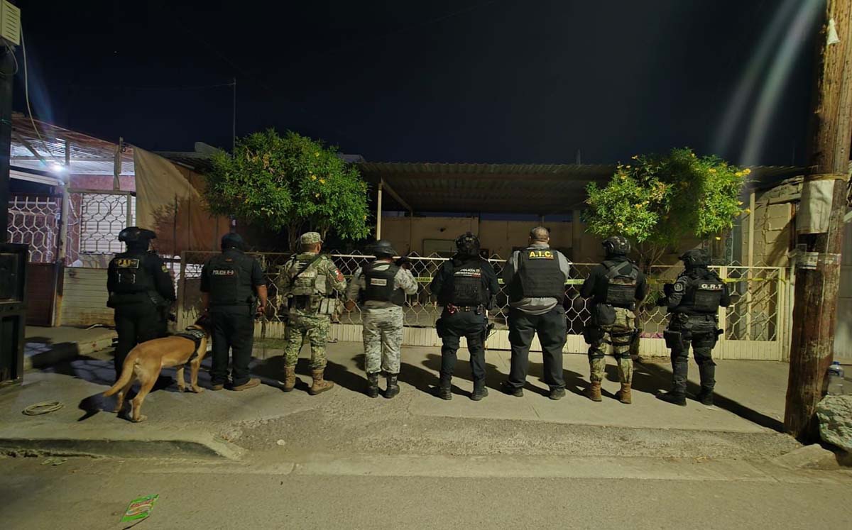 El cateo se dio derivado de la aprehensión de un presunto vendendor. l Especial