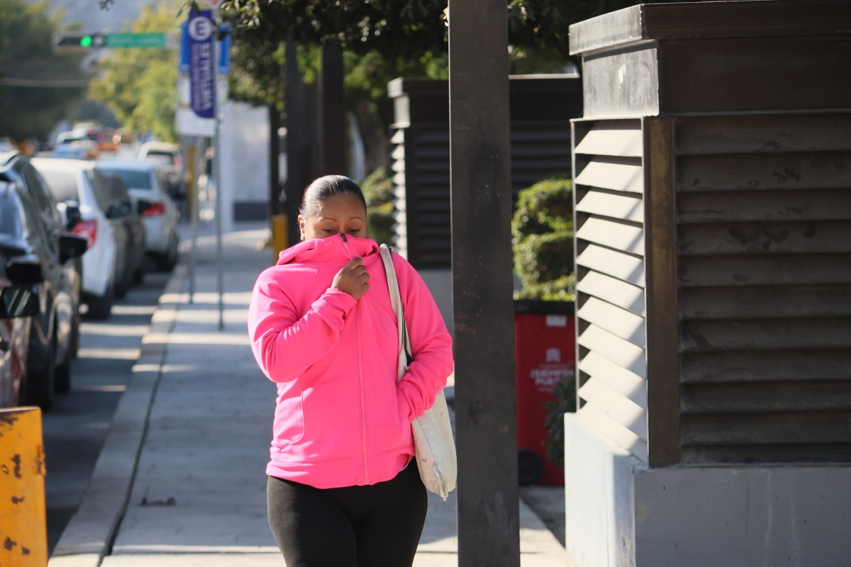 Clima frío en Torreón. (Archivo: Veronica Rivera)