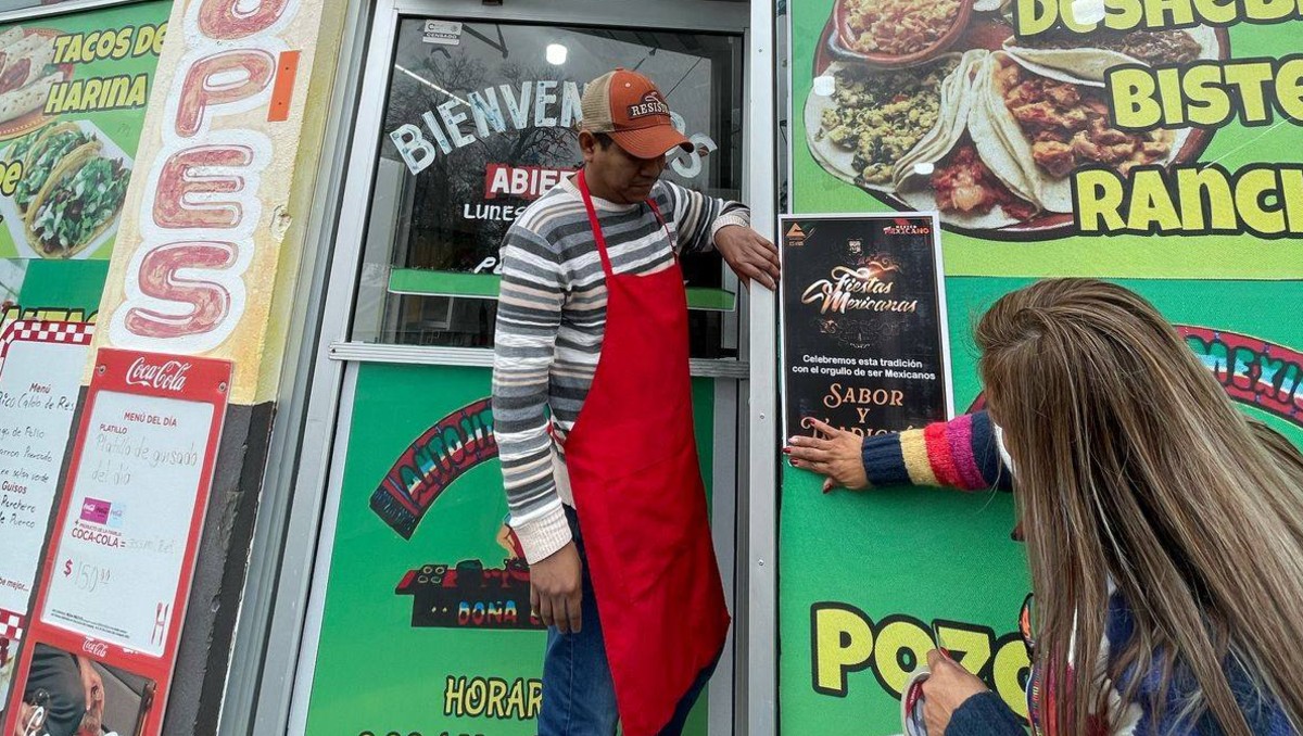 Comercio en el norte de Tamaulipas.