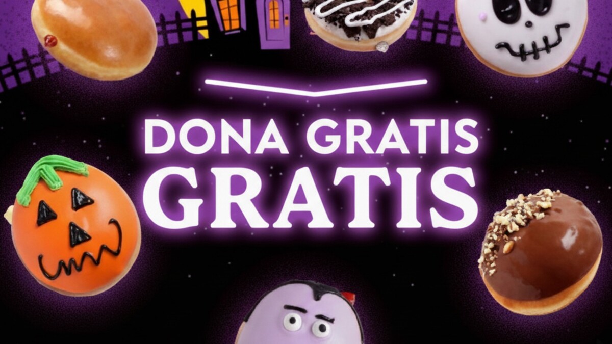 Disfruta de una dona completamente gratis de Krispy Kreme | Especial