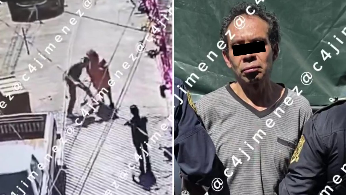 Enrique Aguilera fue detenido tras dar un cabezazo a una adulta mayor en Álvaro Obregón. | Especial