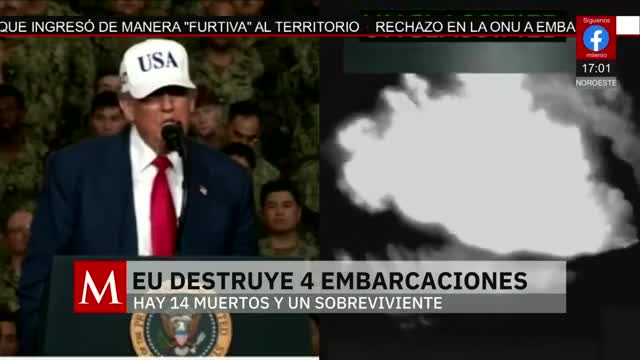 EU bombardea otra embarcación en costas del Pacífico | Jaime Núñez, 28 de octubre de 2025