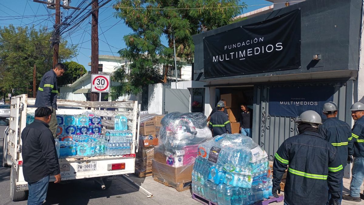 Fundación Multimedios recolectó víveres y artículos de primera comunidad. | Israel Santacruz