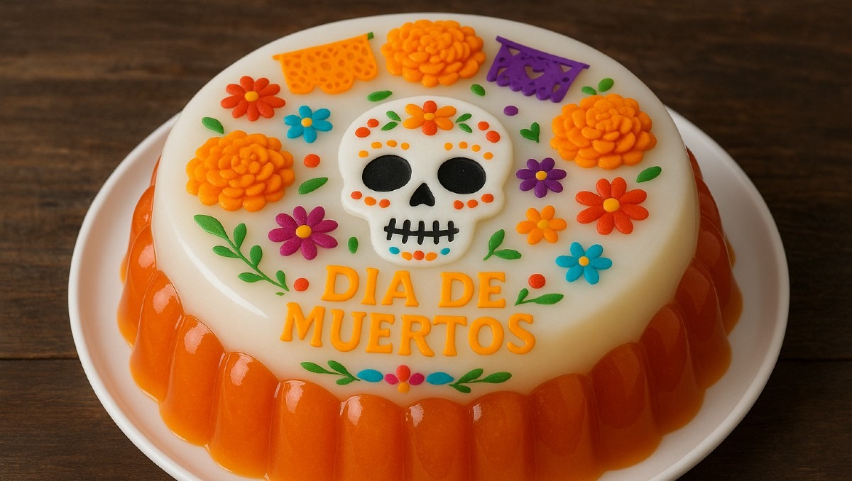 Gelatina de Día de Muertos tiene varios diseños | Especial IA Discover Milenio