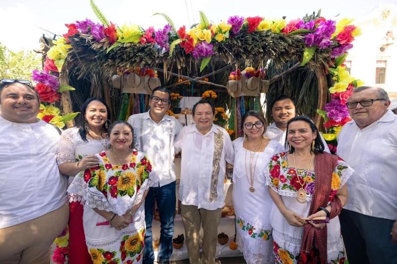Gobierno del Renacimiento Maya impulsa la preservación de tradiciones con la Gran Muestra Estatal de Altares