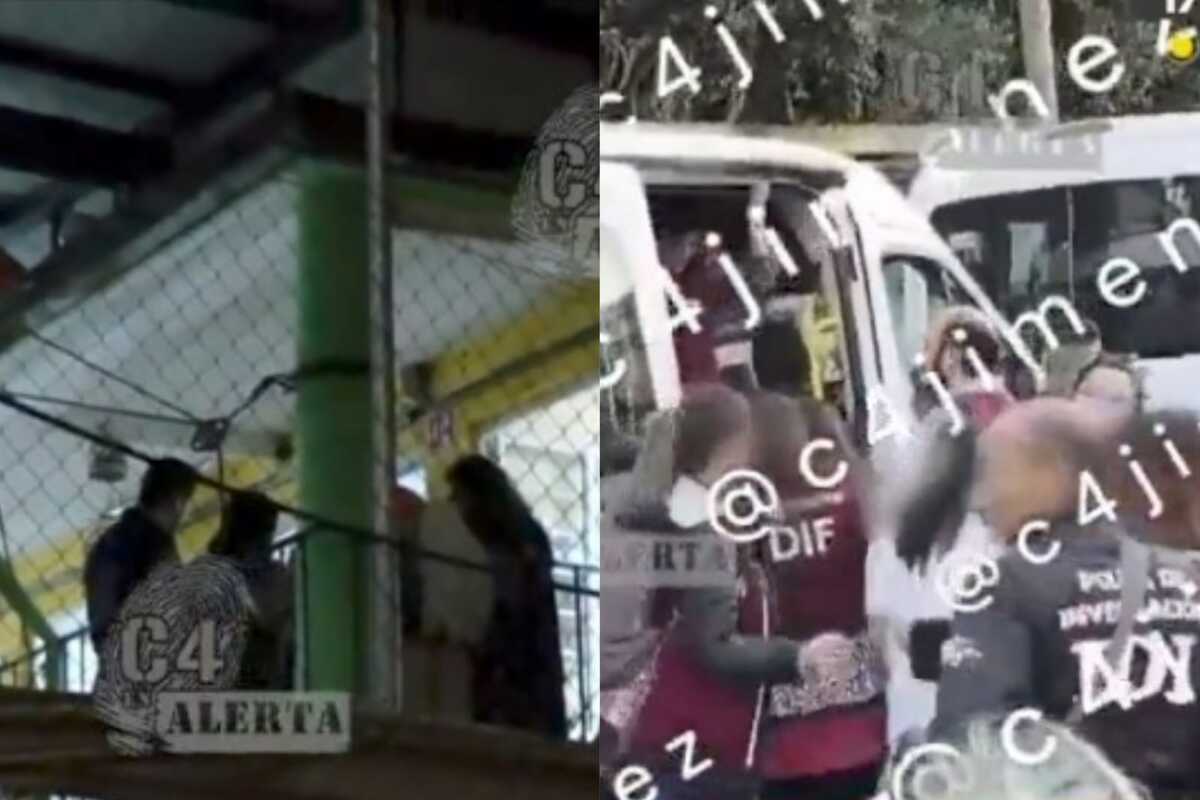 Las menores de edad no entendían que las estaban rescatando.