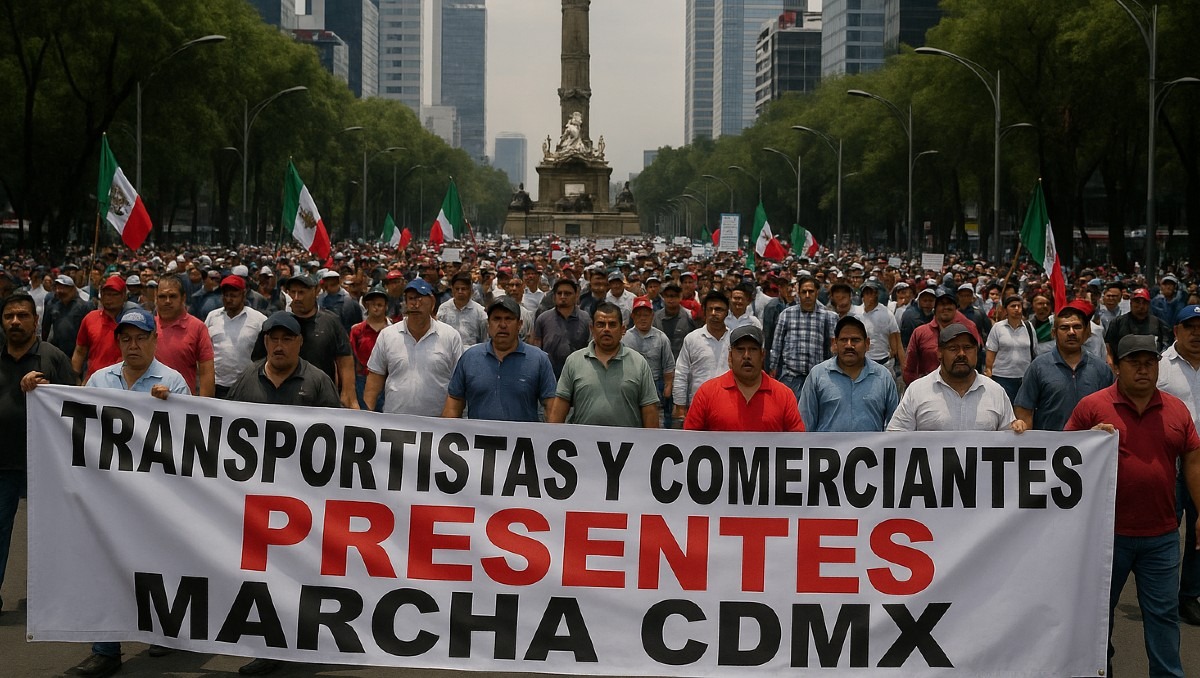 Megamarcha de transportistas será hoy 29 de octubre a las 09:00 horas | IA Discover MILENIO