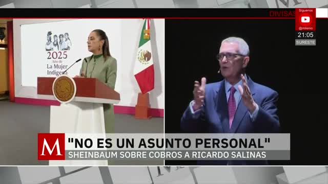 No es nada personal con Ricardo Salinas: Sheinbaum | Pedro Gamboa, 28 de octubre de 2025
