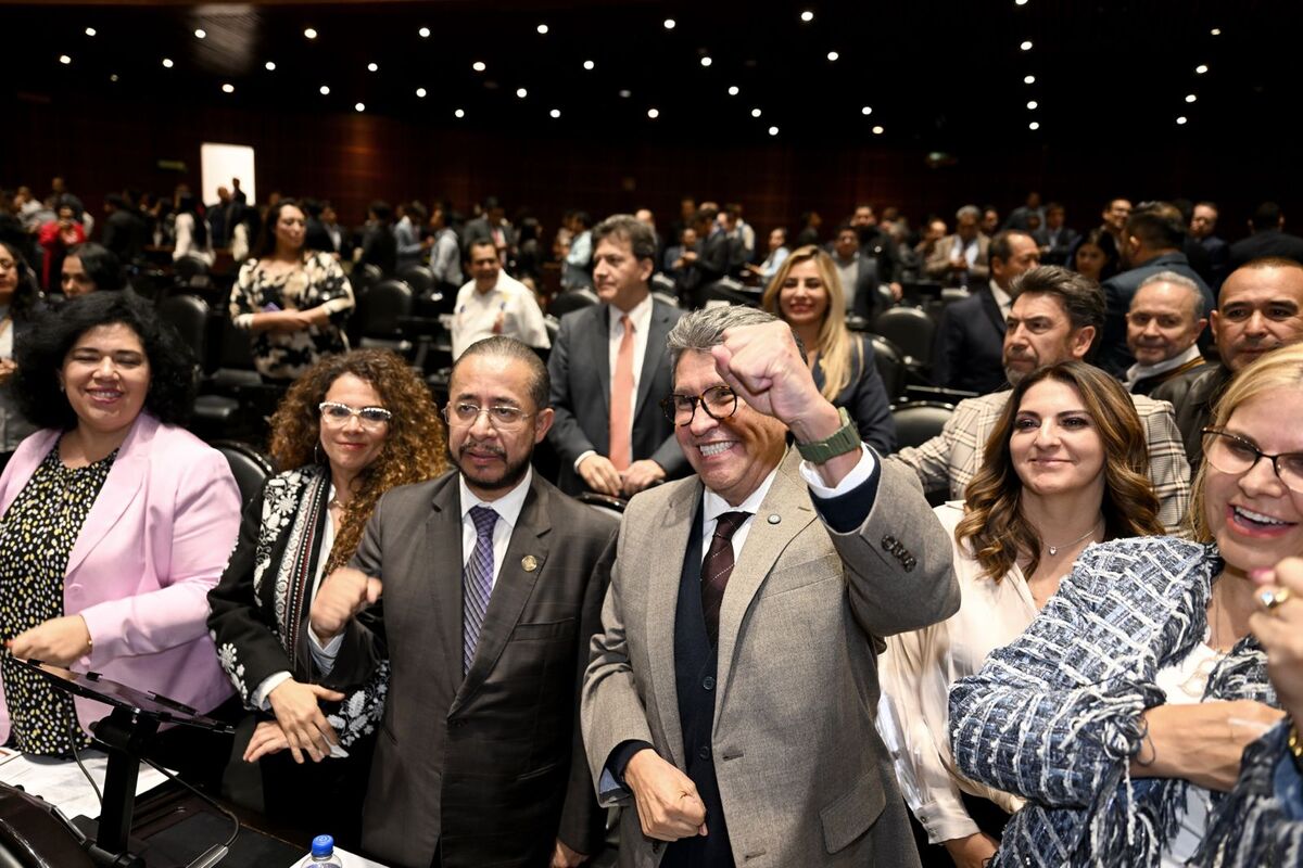 Presidente de la Junta de Coordinación Política y líder parlamentario de Morena en la Cámara de Diputados, Ricardo Monreal | Especial