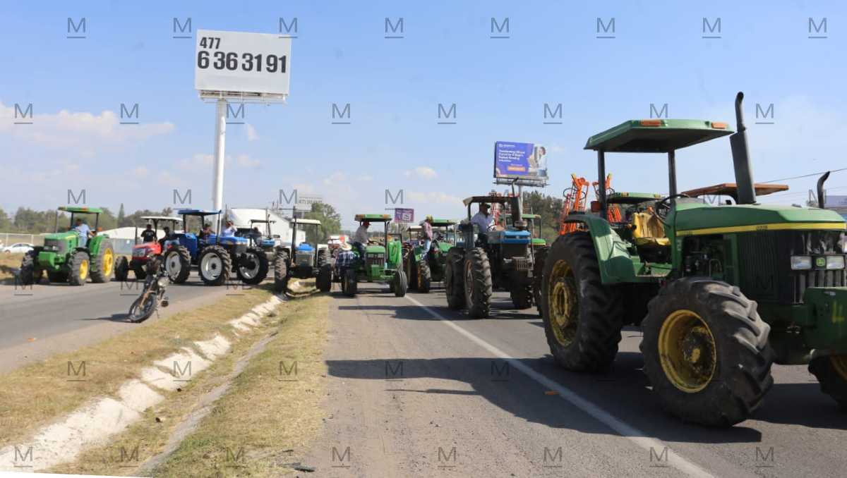 Productores agrícolas de Guanajuato aceptaron el subsidio de 950 pesos por tonelada de maíz y comenzaron a levantar bloqueos. | Dany Béjar.