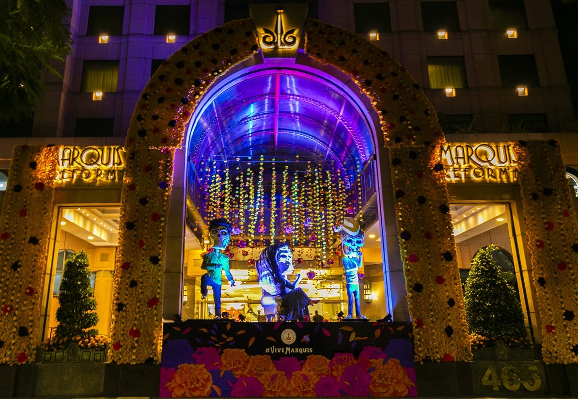 La propuesta del Marquis Reforma combina arte, tradición y contemporaneidad. (Cortesía)