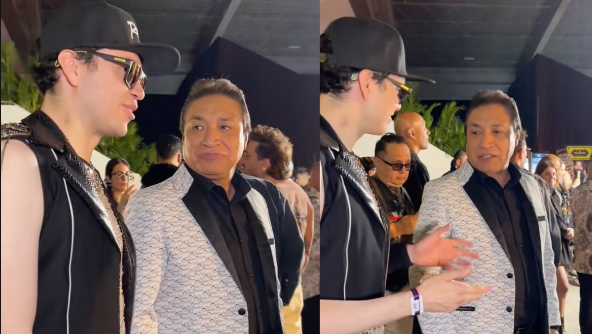 Raymix con Los Ángeles Azules. | ESPECIAL