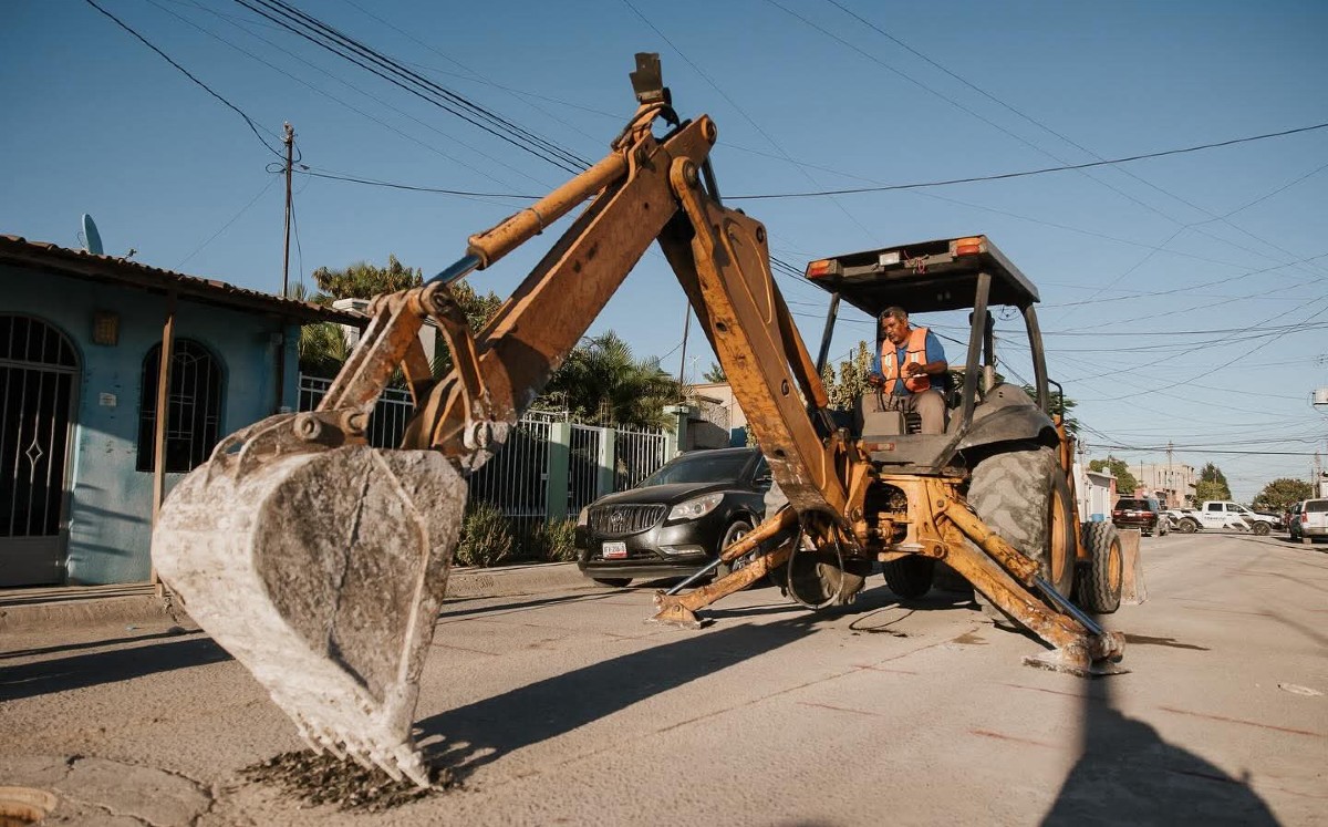 Realizan obras en Matamoros. | Cortesía