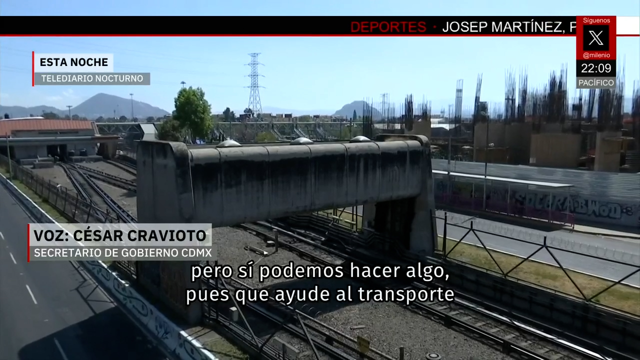 El Secretario de Gobierno de CdMx pide esperar diálogo antes de bloqueos de transportistas