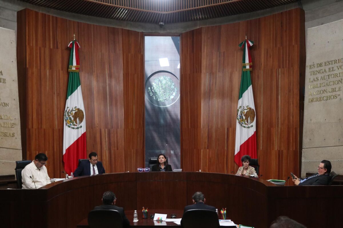 Sesión en el Tribunal Electoral del poder Judicial de la Federación. | Cuartoscuro