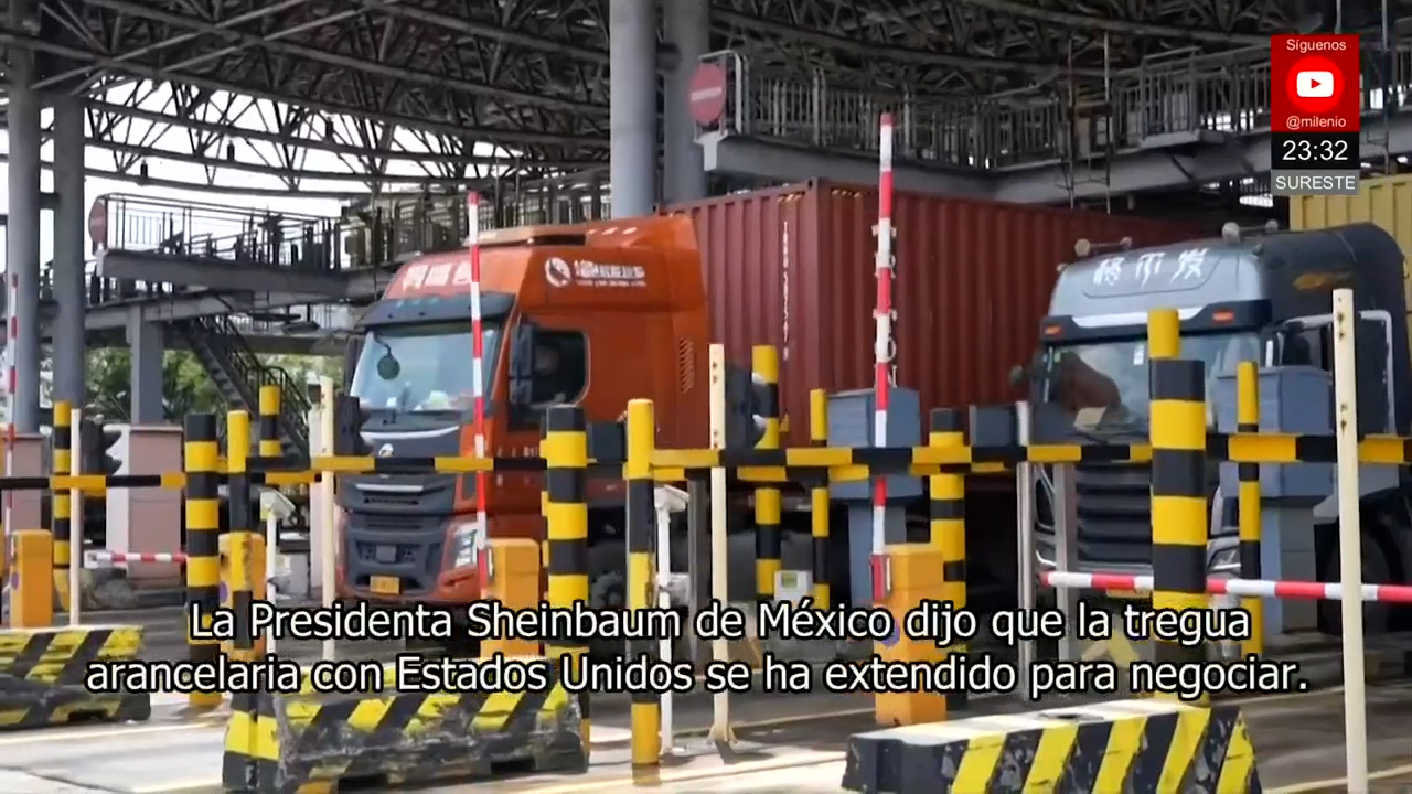 Trump aplaza aranceles a México y celebra trato con Sheinbaum