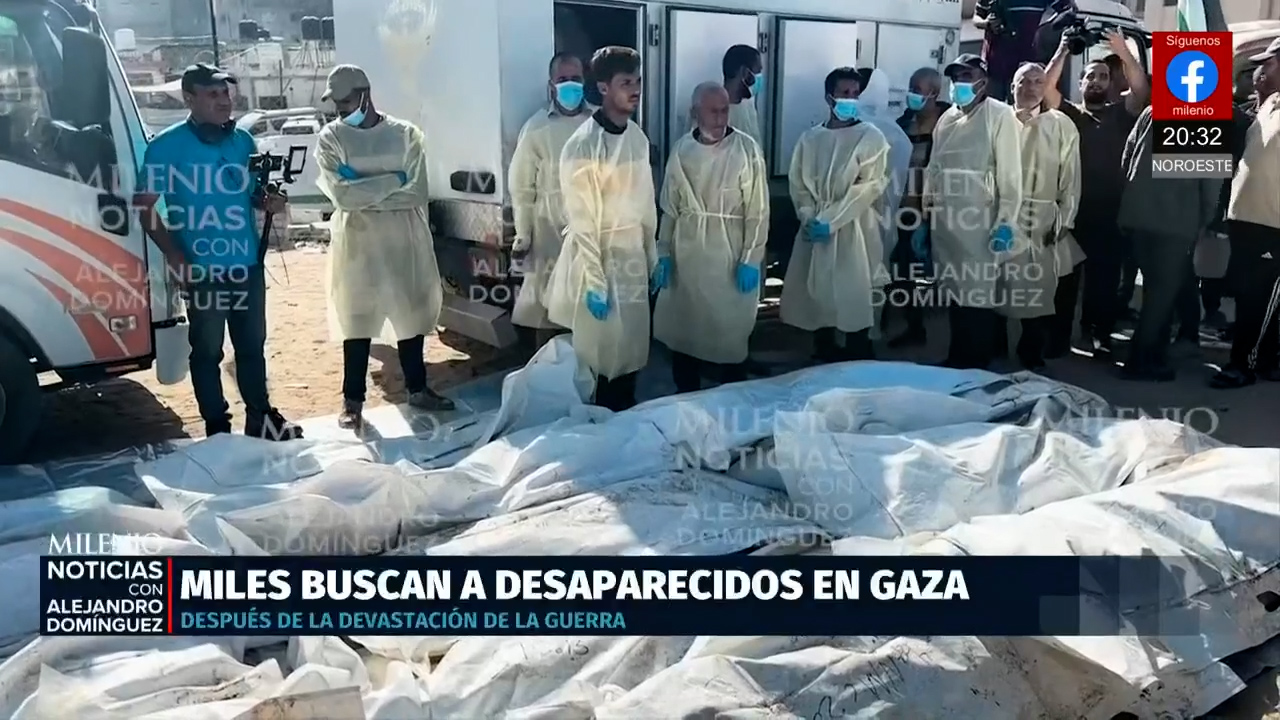 Dos años de guerra en Gaza dejan once mil desaparecidos y familias que no pierden la esperanza