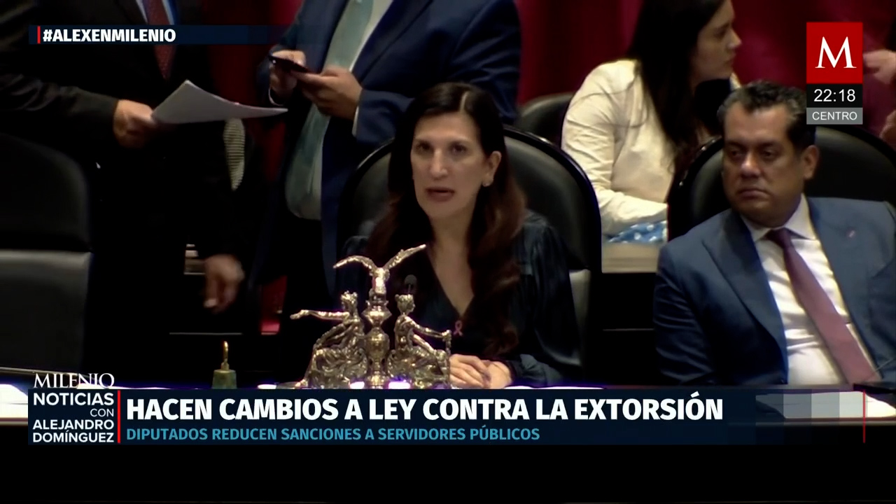 Cámara de Diputados aprueba ley de extorsión con cambios que reducen sanciones a funcionarios